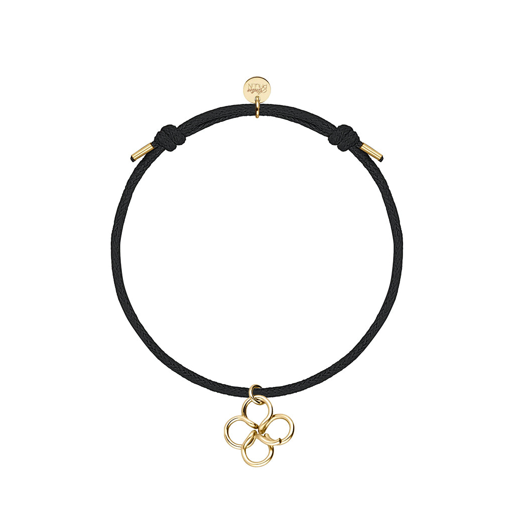 Atelier Paulin Cord Bracelet Lucky Charm