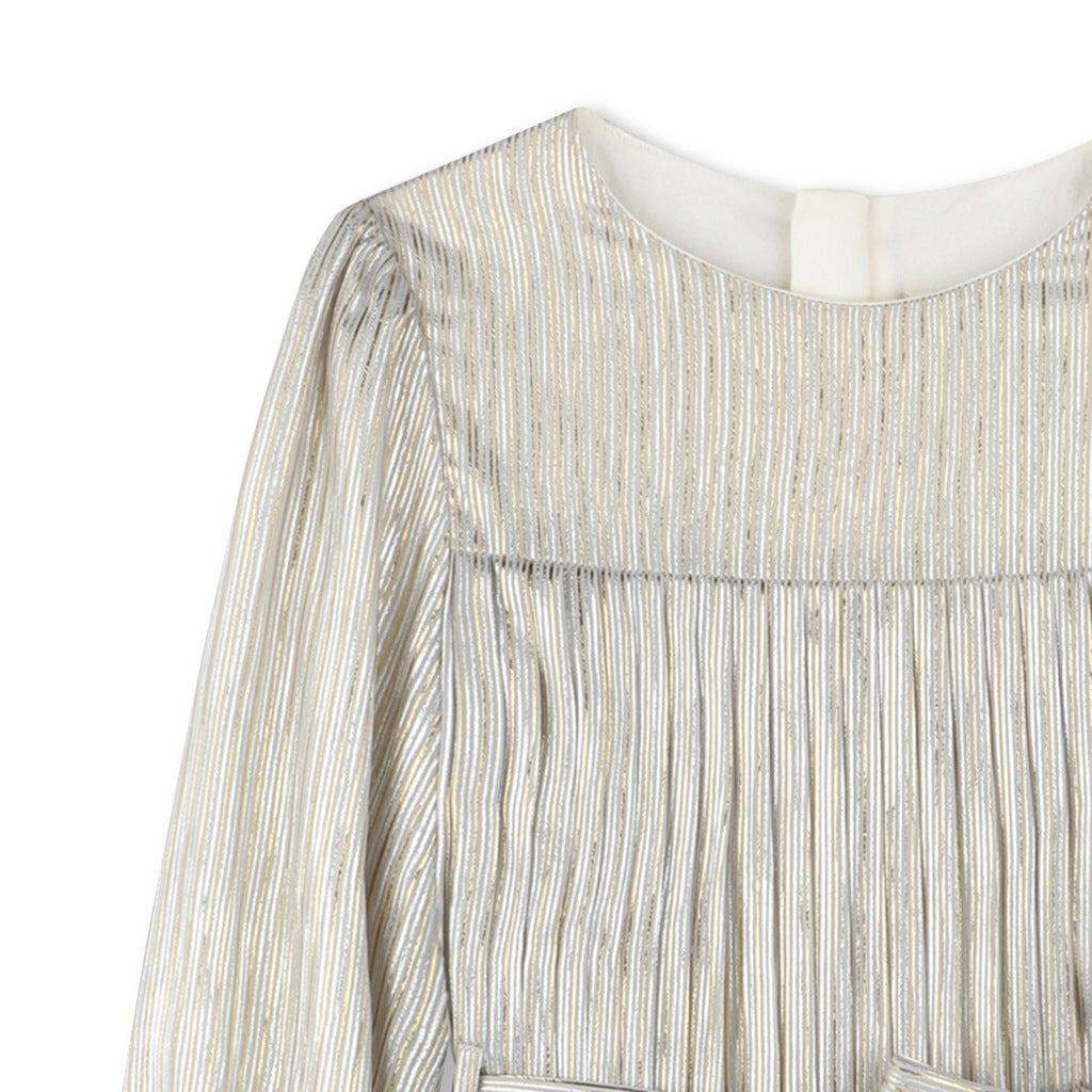 Billieblush Lame Pleated Dress