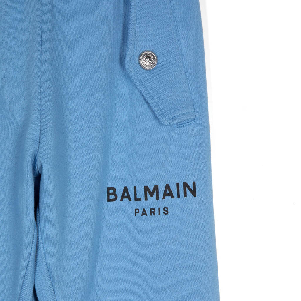 Balmain Kids Logo Print Trousers