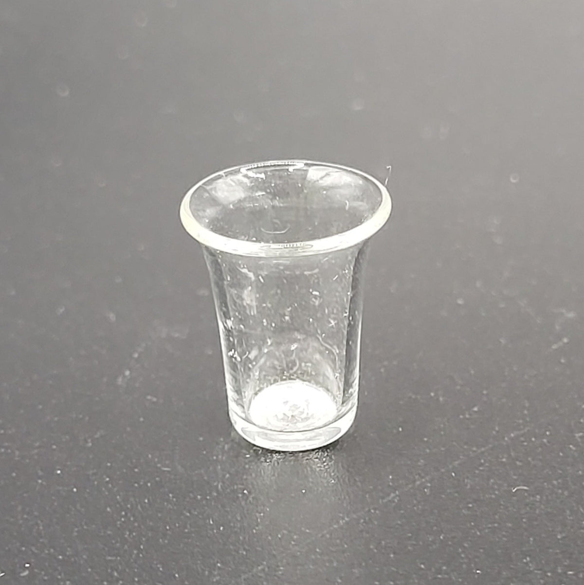 Glass Vase - Flared at Top of Vase - 1/12 Scale Dollhouse Miniature