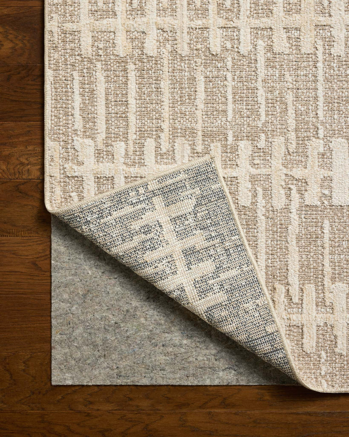 Amber Lewis x Loloi Bexley Taupe / Natural Rug