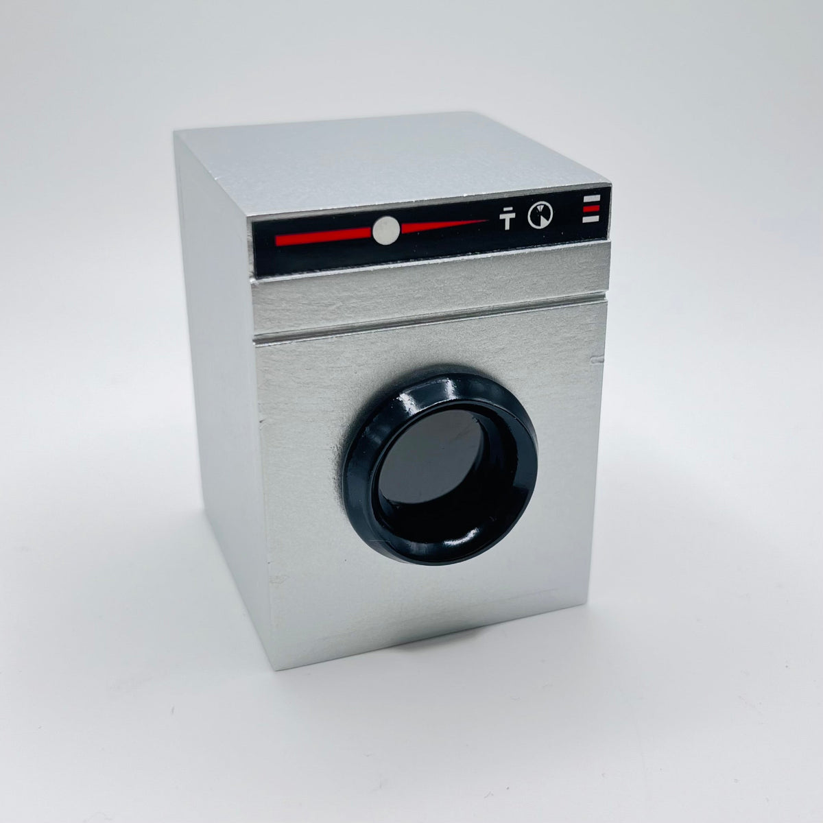 Modern Dryer - Silver - 1/12 Scale Dollhouse Miniature