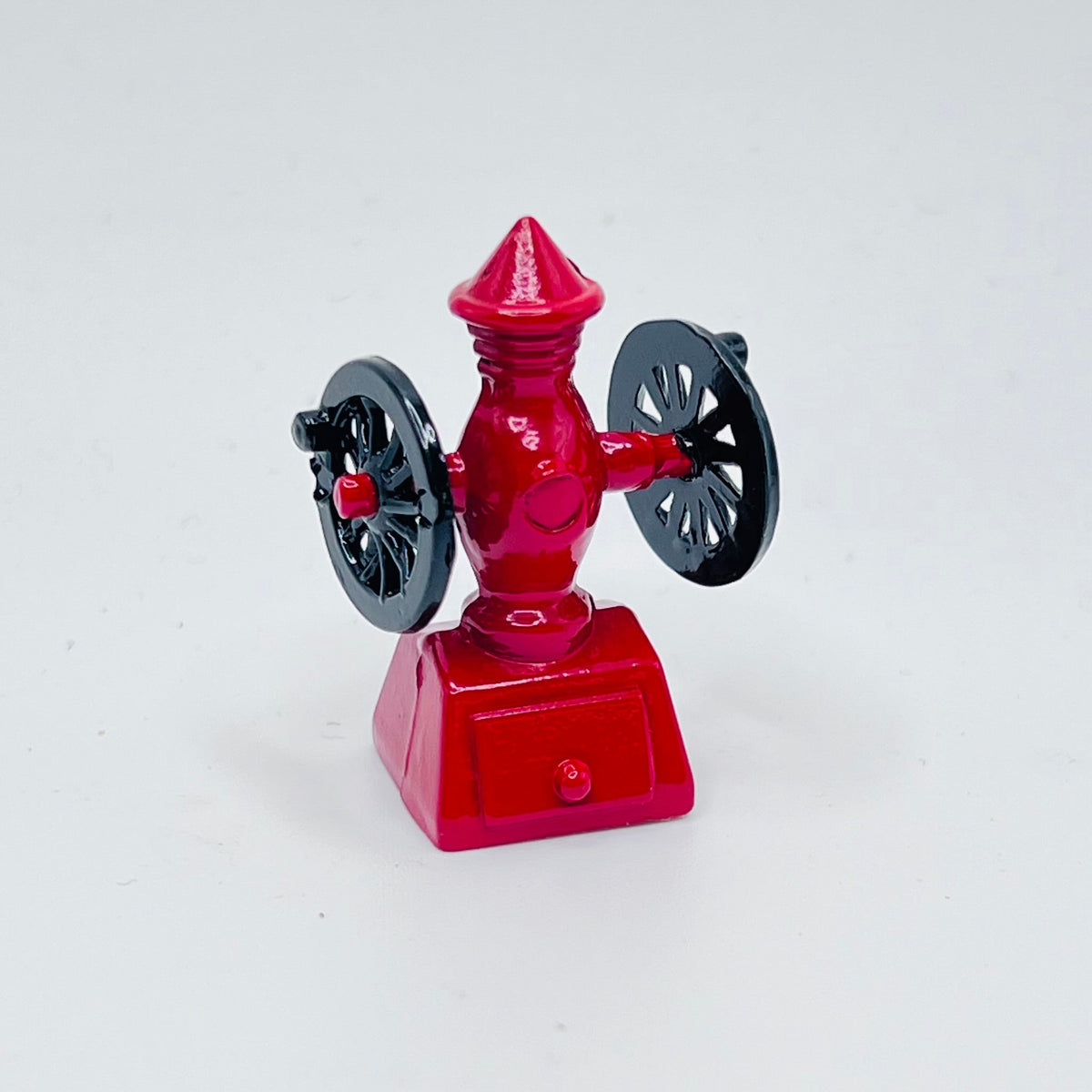 Red Coffee Grinder - Metal - 1/12 Scale Dollhouse Miniature