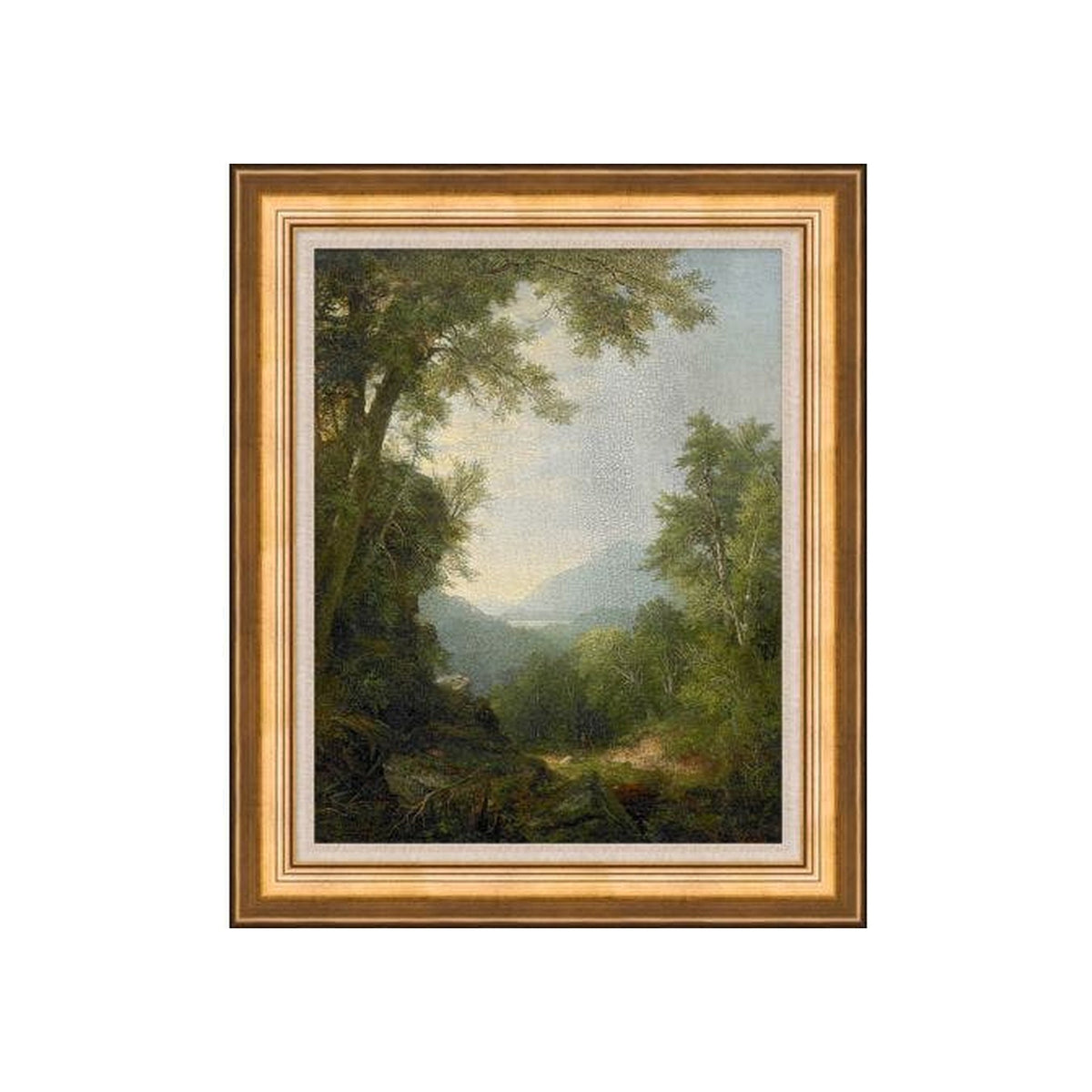 "Solitude in the Great Wide" Framed Art Print