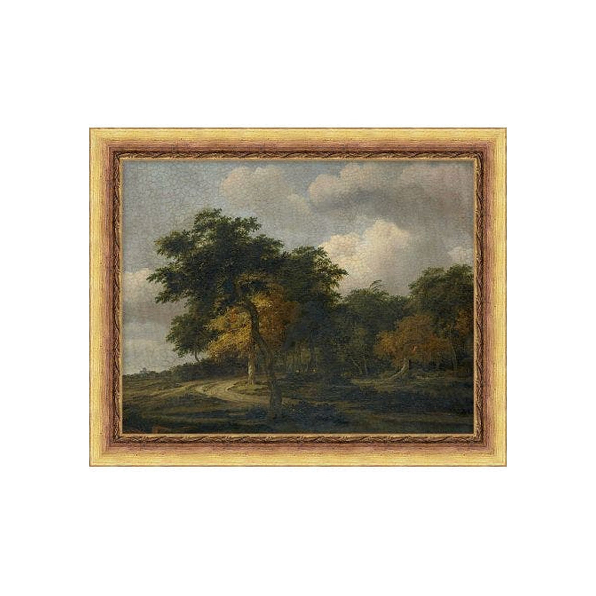 "Oak and Ember" Framed Art Print