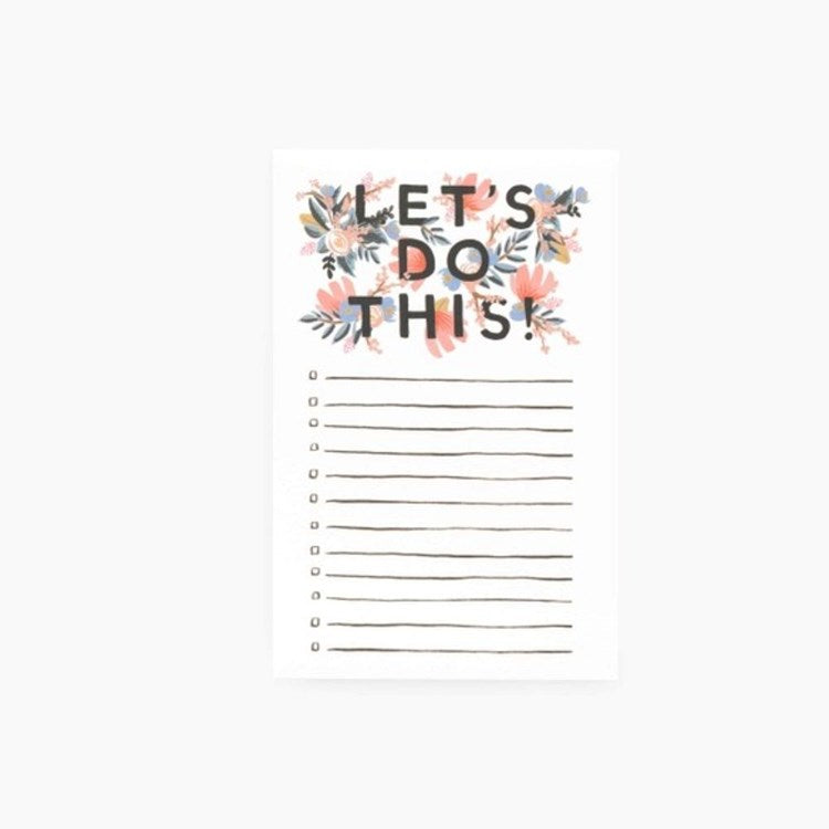Let's Do This Notepad