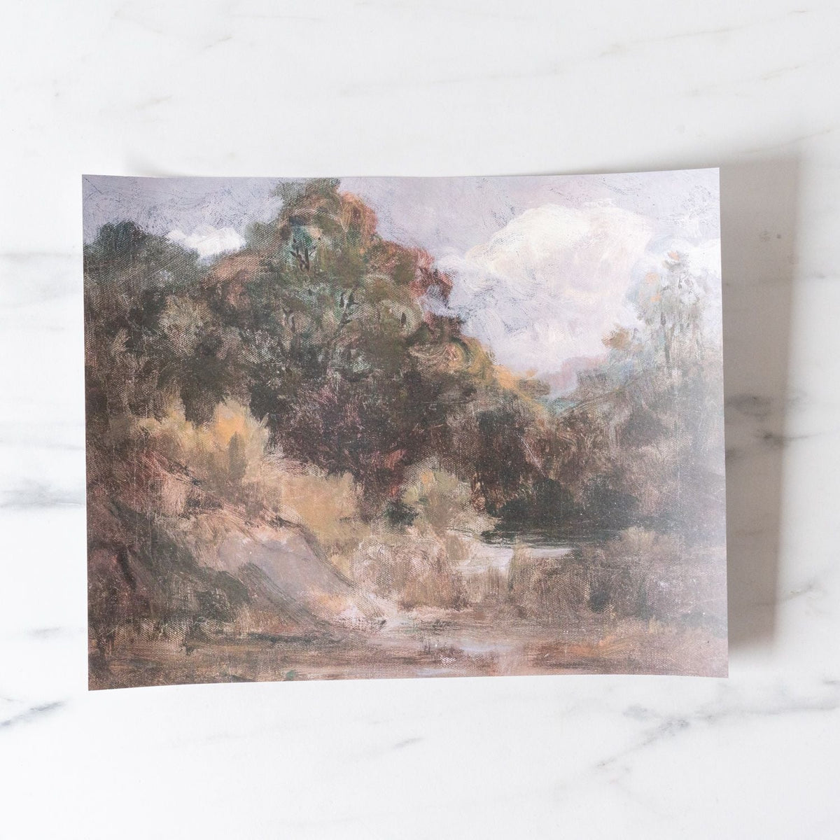 "Vintage Forest" Art Print