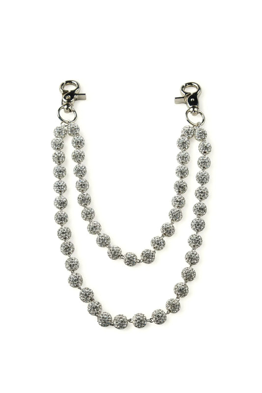 Bigshot White Wallet Chain