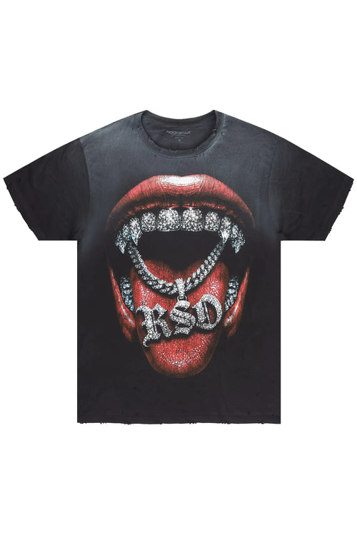 Alirah Black T-Shirt