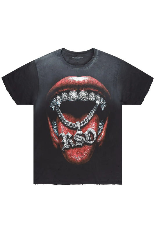 Alirah Black T-Shirt