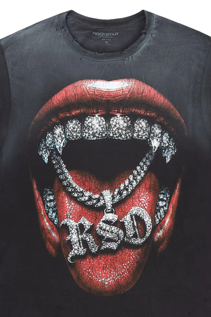 Alirah Black T-Shirt