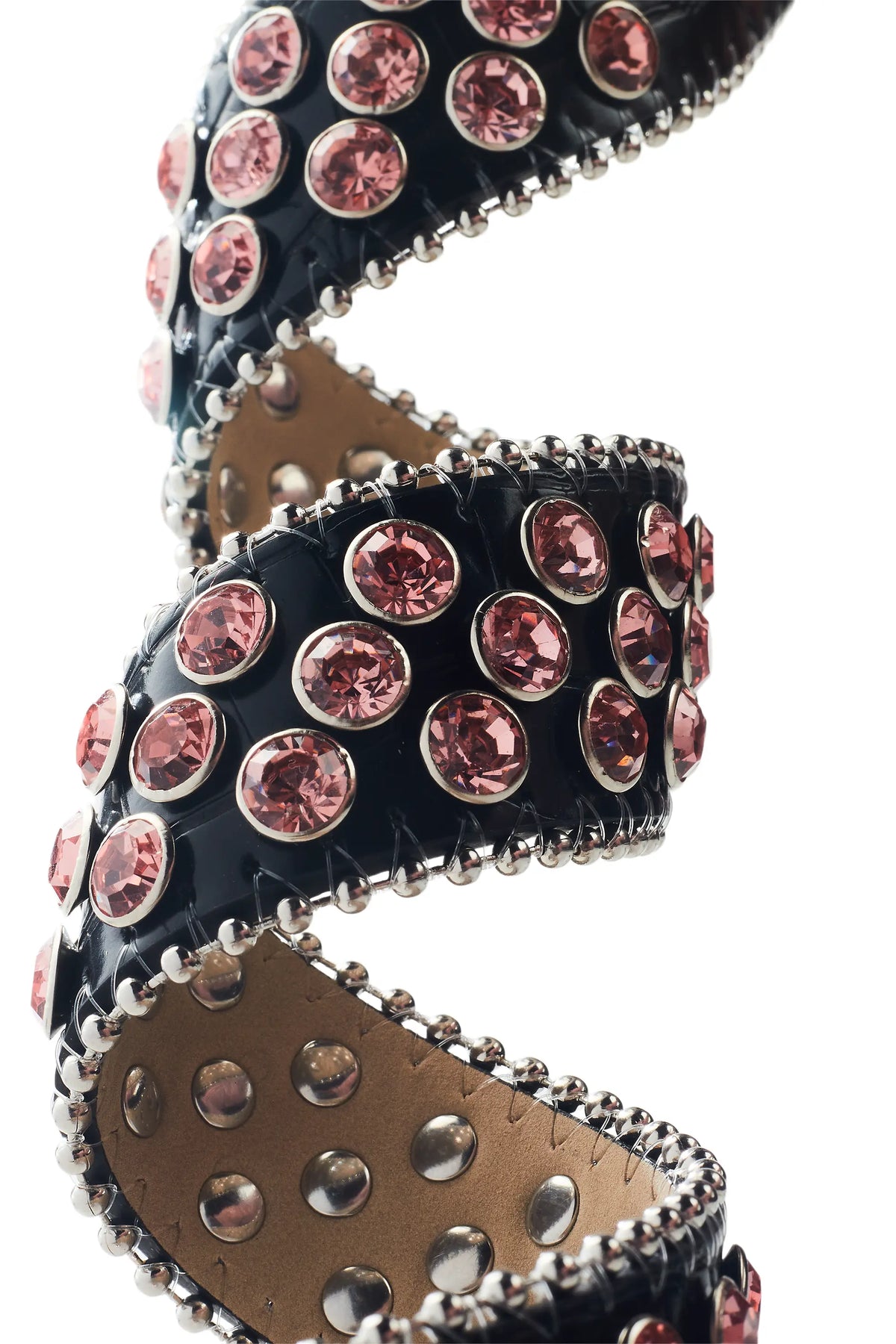 Blaze Rockstar Black/Pink Logo Belt