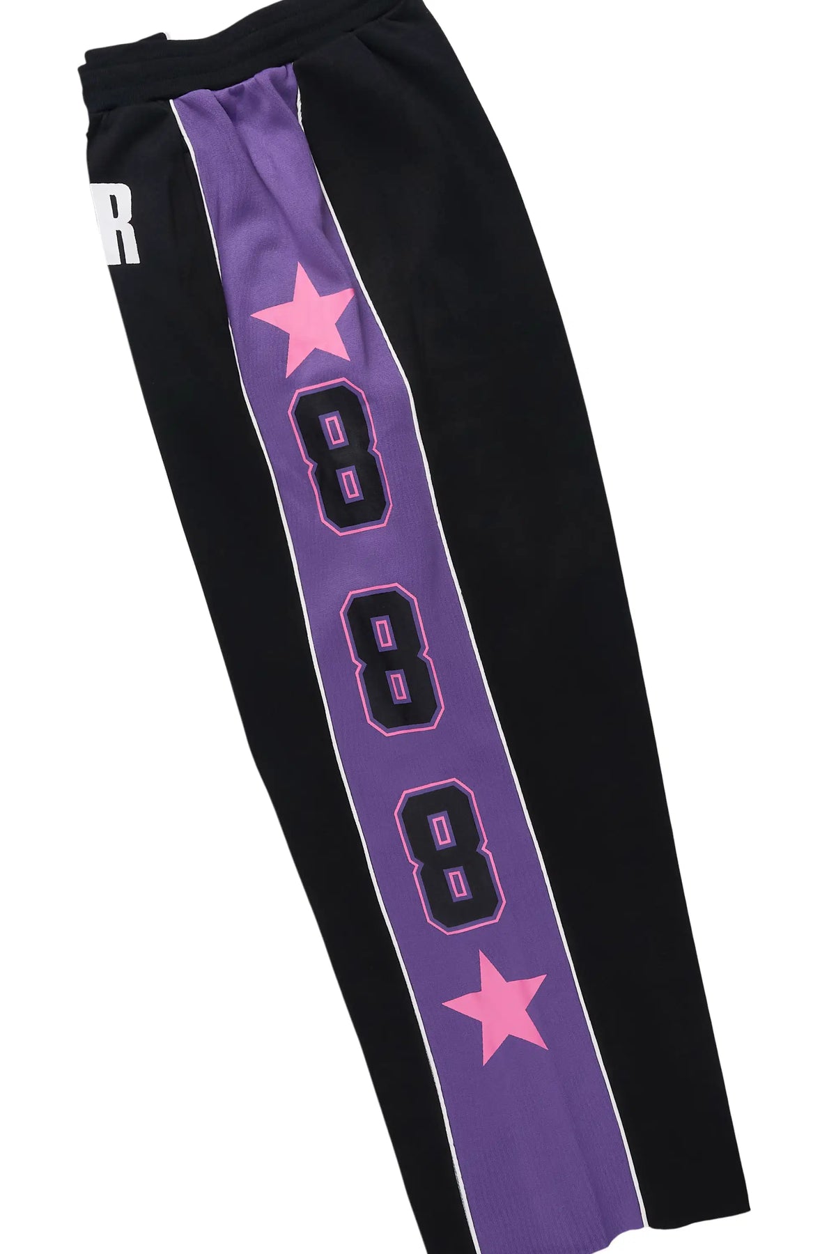 Airelle Black/Purple Baggy Track Pant