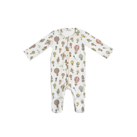 Atelier Choux Classic Playsuit – Hot Air Balloons