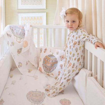 Atelier Choux Classic Playsuit – Hot Air Balloons