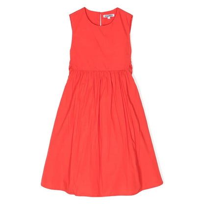 Bow-Detail Cotton Dress