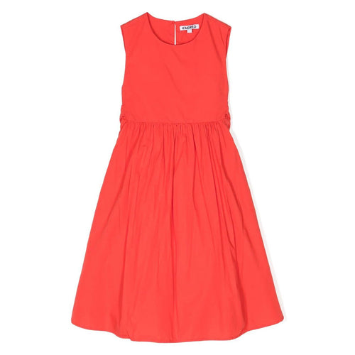 Bow-Detail Cotton Dress