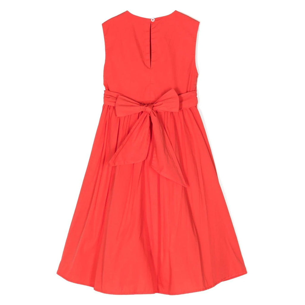 Bow-Detail Cotton Dress