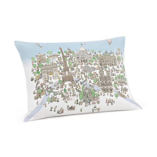 Atelier Choux Satin Cushion – Paris