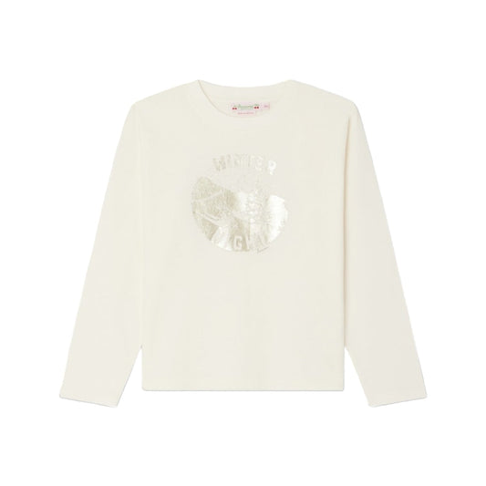 Bonpoint Graphic Print Long Sleeve  T-shirt