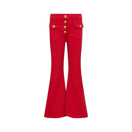 Balmain Kids Flare Trousers