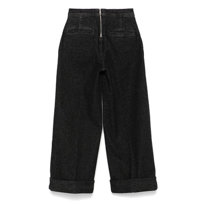 Balmain Kids Wide Leg Jeans