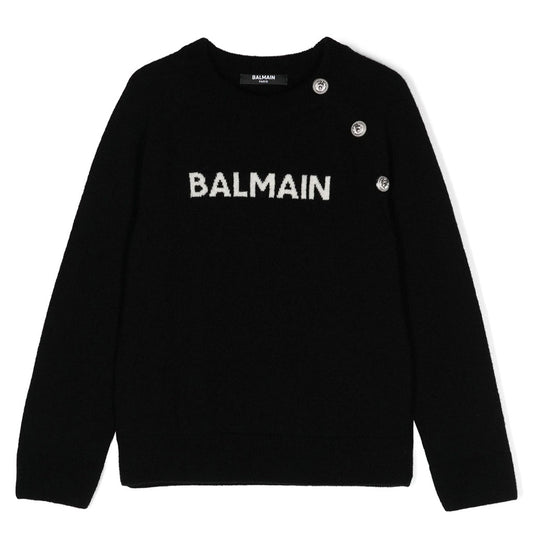 Balmain Kids Logo Sweater
