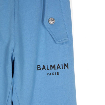 Balmain Kids Logo Print Trousers