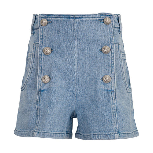 Balmain Kids Denim Shorts