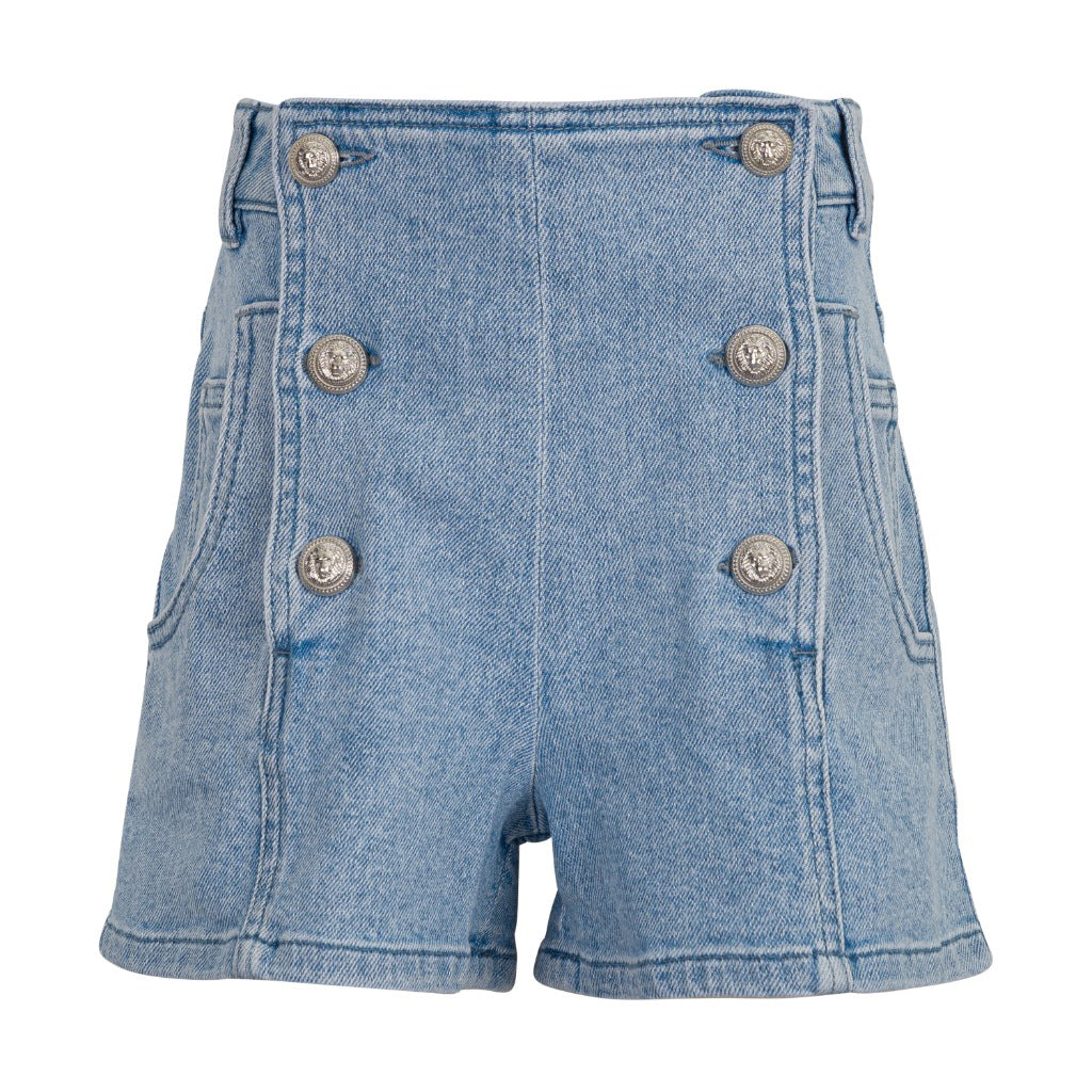 Balmain Kids Denim Shorts