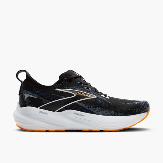 Brooks Men's Glycerin 22 - Black/Country Blue/Orange Pop (1104451D013)