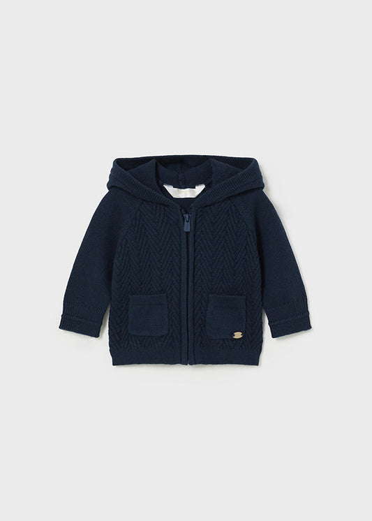Blueberry Boyâs Tricot Zip Jacket - Select Size