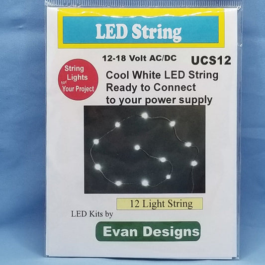 LED 12-Light String - 12-18 Volt