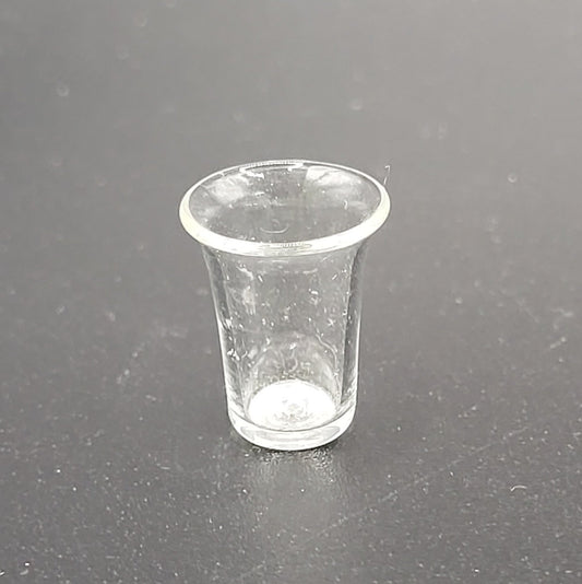 Glass Vase - Flared at Top of Vase - 1/12 Scale Dollhouse Miniature