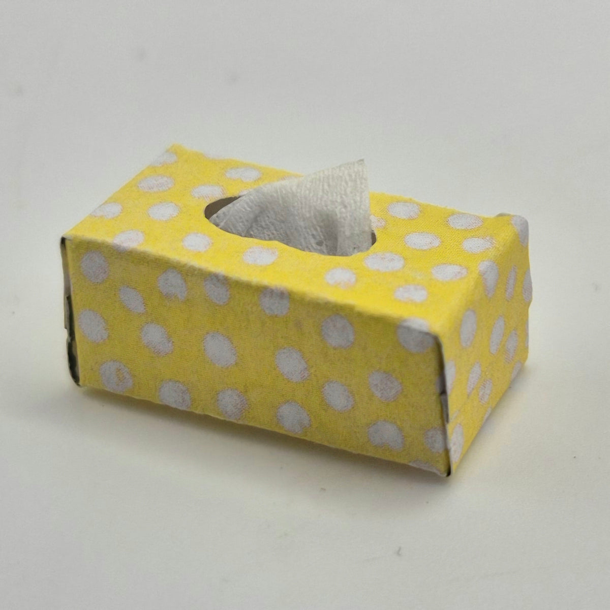 One Box of Facial Tissue - 1/12 Scale Miniature
