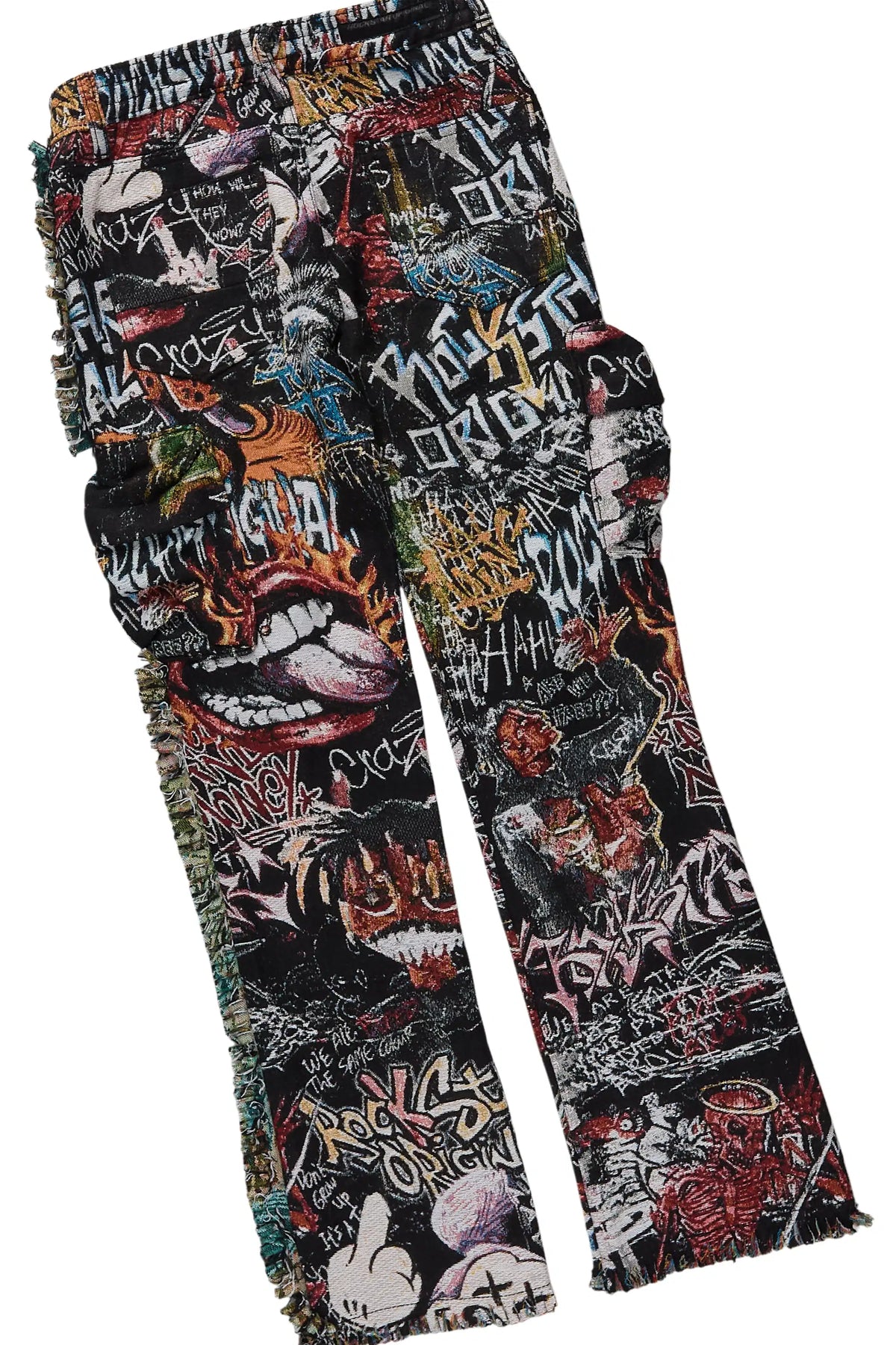 Boys All Star Black Hoodie & Jari Multi Stacked Jean Set