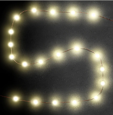 LED - 26-Light String - Warm White Chip