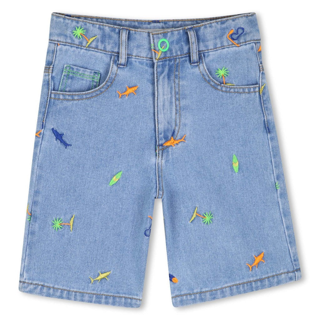 Billieblush Denim Bermuda Shorts