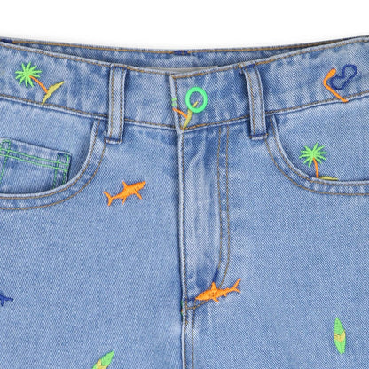 Billieblush Denim Bermuda Shorts