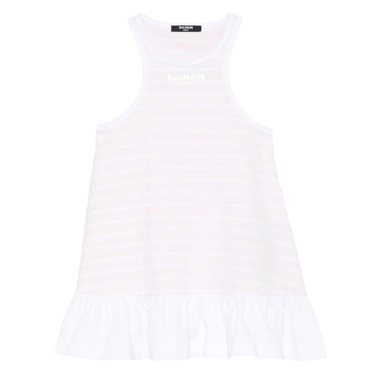 Balmain Kids Stripey Dress