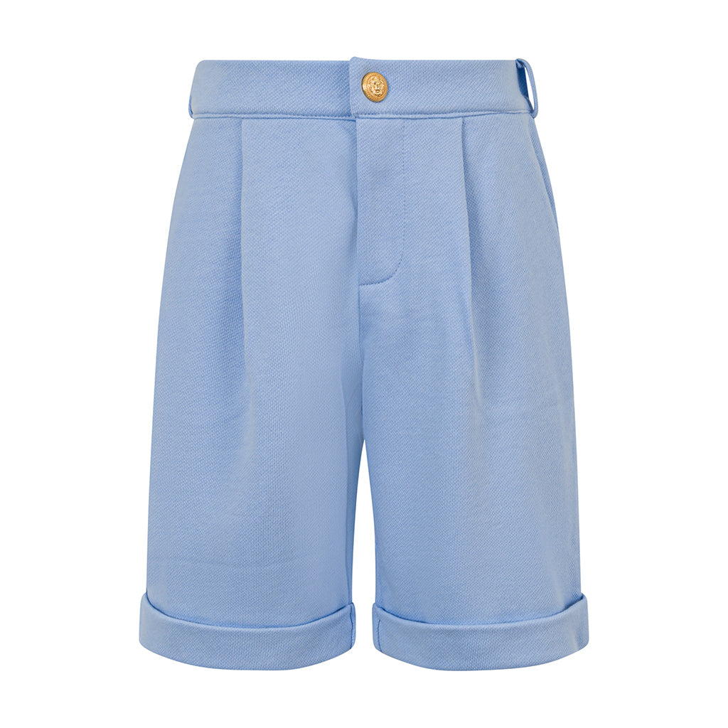 Balmain Kids Pleated Shorts