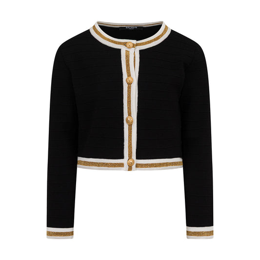 Balmain Kids Knit Cardigan