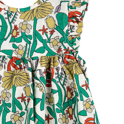 Bobo Choses Color Herbalist All Over Woven Dress