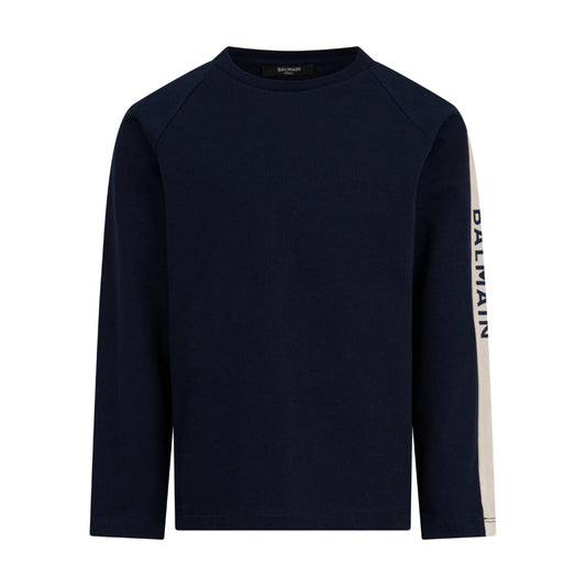 Balmain Kids Logo Print T-shirt