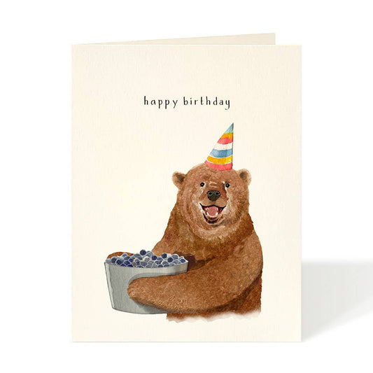 Berry Bear - Birthday Greeting Cards