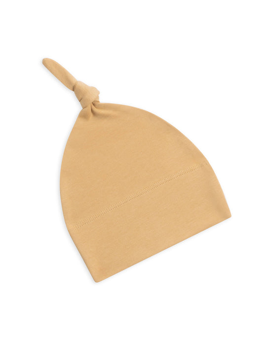 Colored Organics - Organic Baby Knotted Hat - Honey