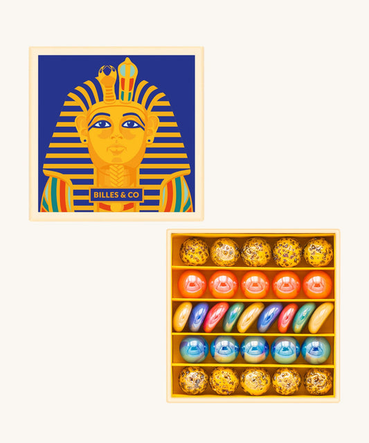 Billes & Co Tutankhamun Marbles Mini Box - 29 Pack
