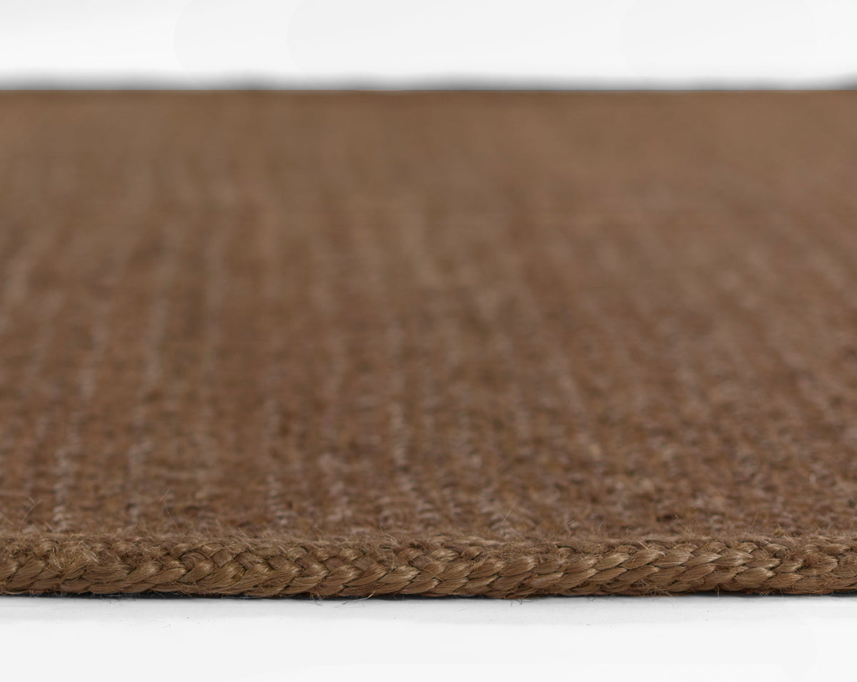 Cassis Braid Hand Woven Jute Area Rug
