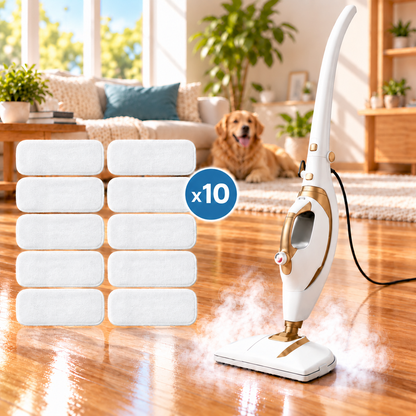 Steam Mop & Upgraded Steam Scrubber, 302°F High Temp Chemical-Free Floor Cleaner