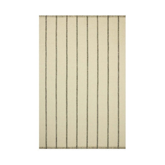 Amber Lewis x Loloi Harlan Ivory / Charcoal Rug
